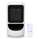 Nedis SmartLife Keramik-PTC-Heizlüfter 1500 W | 2 Wärmeeinstellungen | Oszillation | Display | 10 - 49 °C | Android™ / IOS | Weiss