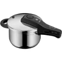 WMF Perfect One Pot Schnellkochtopf Induktion 2,5l, Dampfkochtopf, 2 Kochstufen, Einhand-Kochstufenregler, für alle Herdarten geeignet, Cromargan Edelstahl poliert